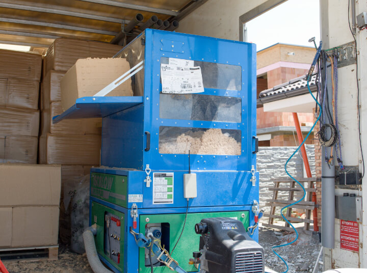 Fúkané drevovlákno